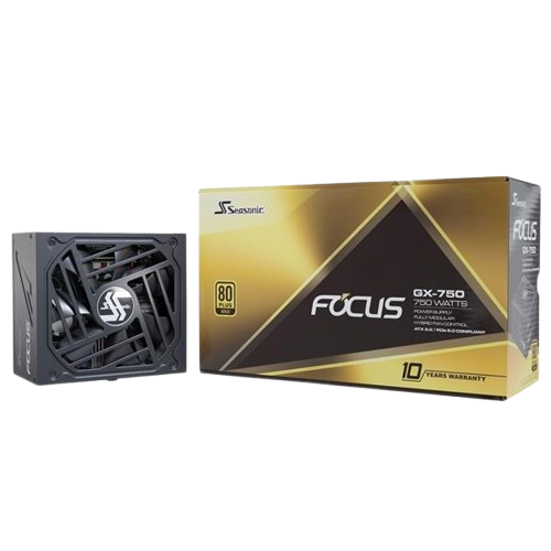 SeaSonic FOCUS GX-750 ATX 3.0 750 W 80+ Gold Certified Fully Modular ATX Power Supply