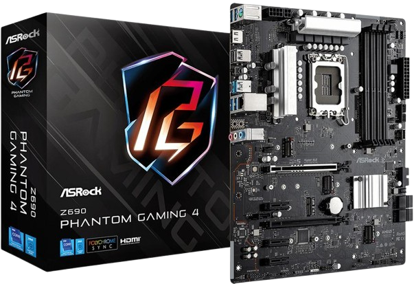 ASRock Z690 Phantom Gaming 4 ATX LGA1700 Motherboard