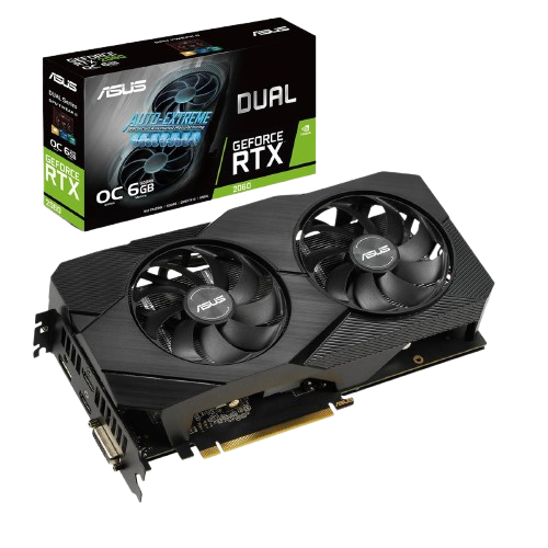 Asus DUAL EVO OC GeForce RTX 2060 6 GB Video Card