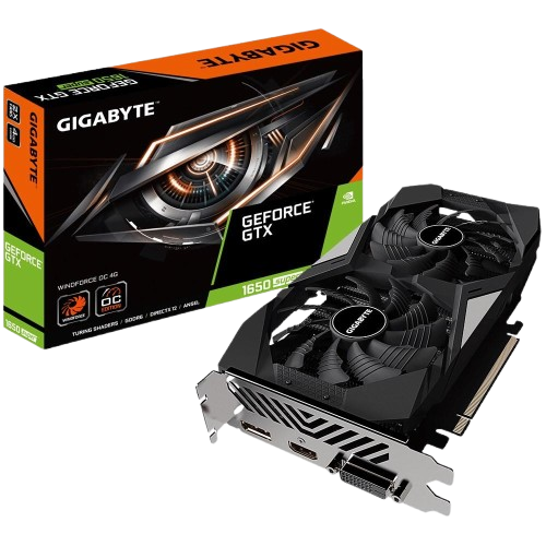 Gigabyte WINDFORCE OC GeForce GTX 1650 SUPER 4 GB Video Card