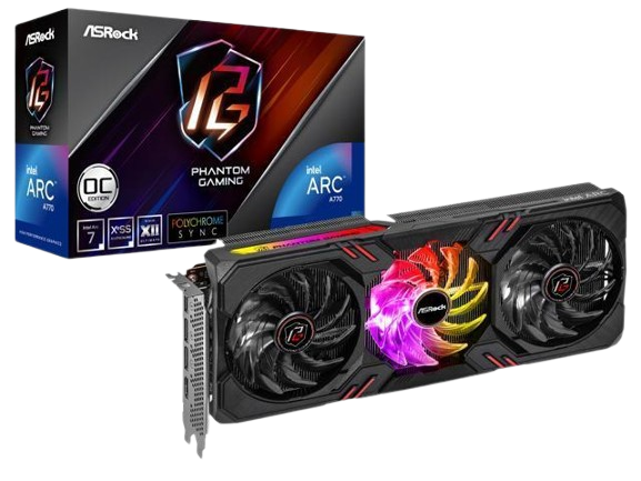 ASRock Phantom Gaming OC Arc A770 16 GB Video Card
