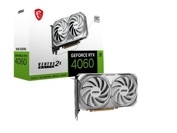 MSI VENTUS 2X OC GeForce RTX 4060 8 GB Video Card