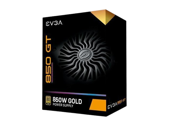 EVGA SuperNOVA 850 GT 850 W 80+ Gold Certified Fully Modular ATX Power Supply