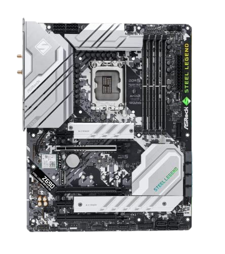 ASRock Z690 Steel Legend WiFi 6E/D5 ATX LGA1700 Motherboard