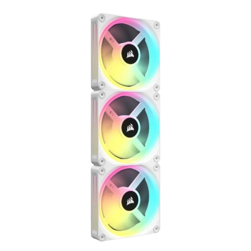 Corsair iCUE LINK QX120 RGB Starter Kit 63.1 CFM 120 mm Fans 3-Pack