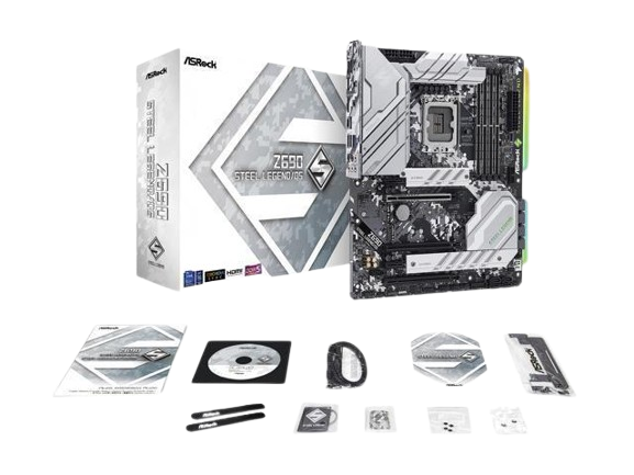 ASRock Z690 STEEL LEGEND/D5 ATX LGA1700 Motherboard