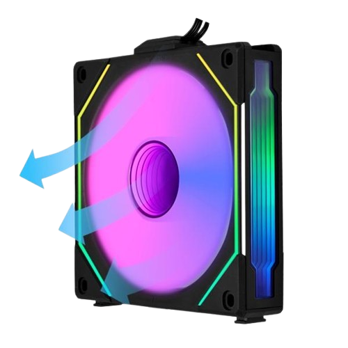 Lian Li UNI FAN SL-INF Reverse Blade 63.6 CFM 120 mm Fan