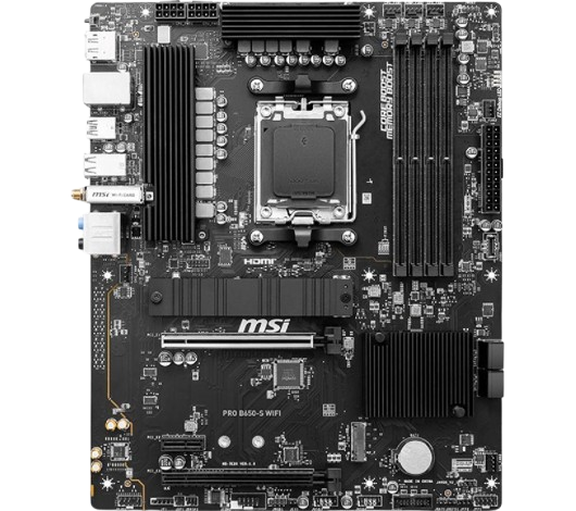 MSI PRO B650-S WIFI ATX AM5 Motherboardc