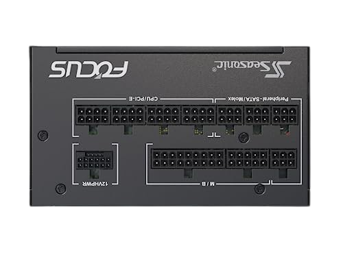 SeaSonic FOCUS GX-750 ATX 3.0 750 W 80+ Gold Certified Fully Modular ATX Power Supply