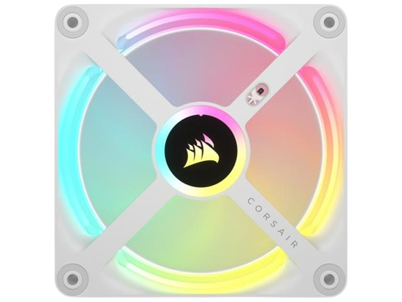Corsair iCUE LINK QX120 RGB Starter Kit 63.1 CFM 120 mm Fans 3-Pack